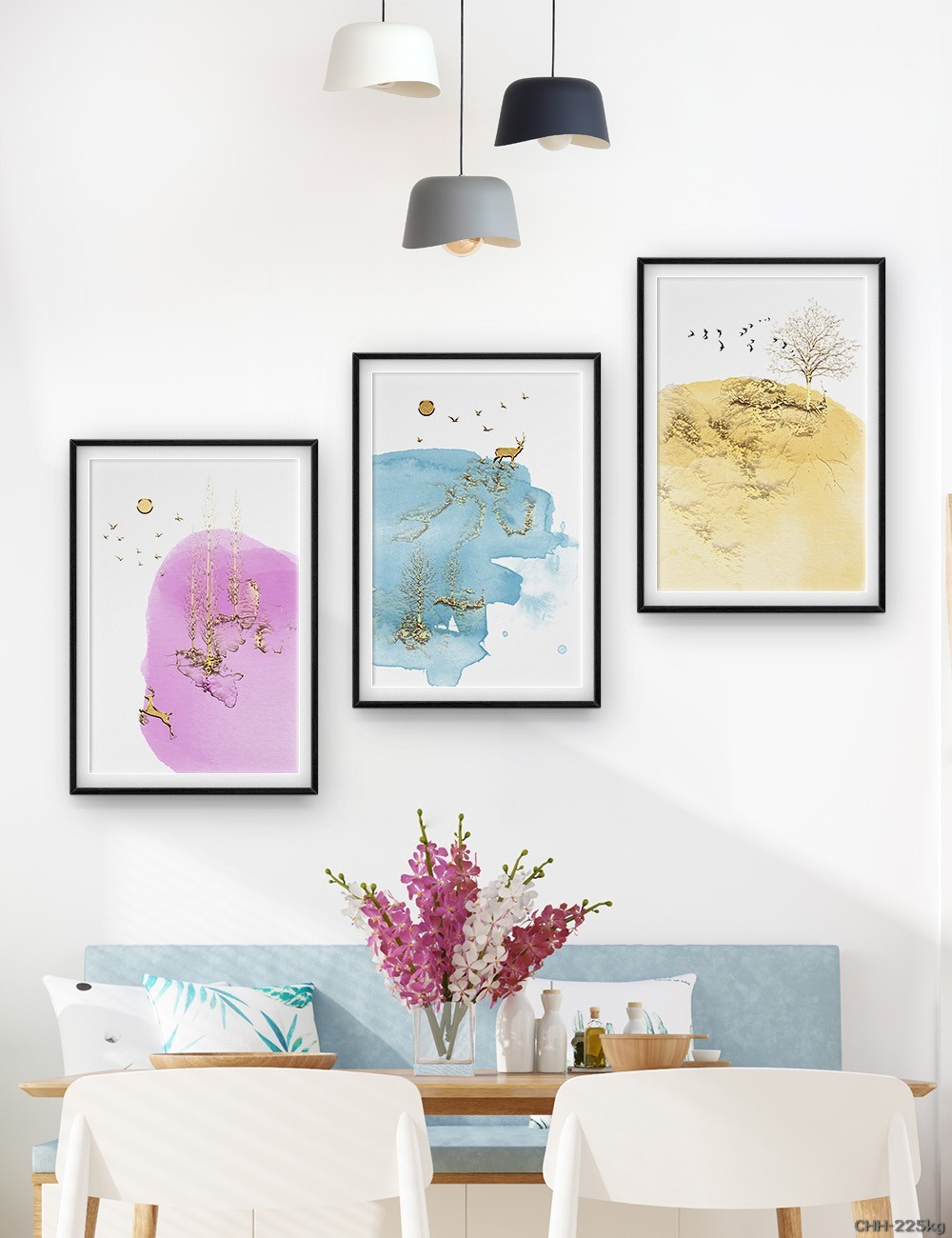 Tranh trừu tượng CHH-225kg